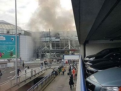 Теракт в аэропорту Брюсселя Фото: www.heraldlive.co.z