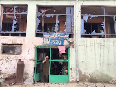 Взрыв в Кабуле. Фото: efe.com